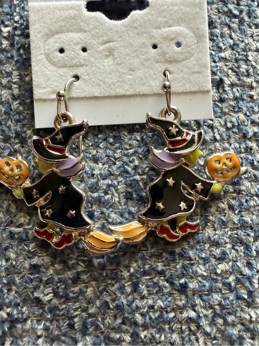 Halloween Charm Dangle Earrings Set - 5 - Picture 6 of 6